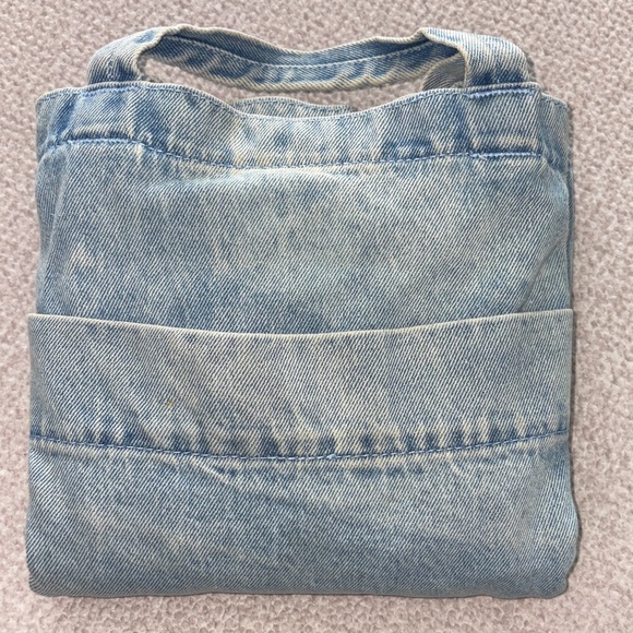 BAGGU giant denim tote NWT - Picture 11 of 11